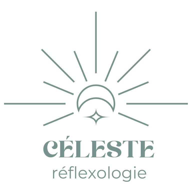 Logo Celeste réflexologie angers